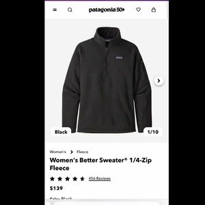Patagonia Women's Better Sweater® 1/4-Zip Fleece